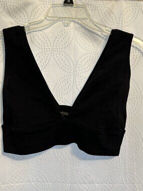 Garage Medium Black Halter Top